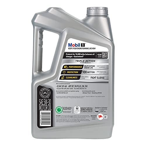 5 Quart Mobil 1 Advanced Full Synthetic Motor Oil 5W-30