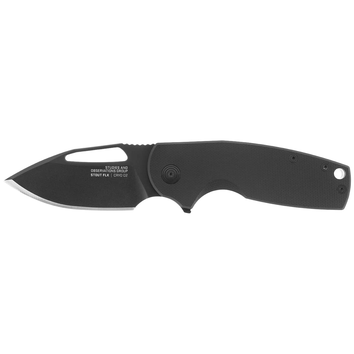 SOG SOG HONEY BADGER x Mikkel Collaboration Stout - Black/Folding Blade