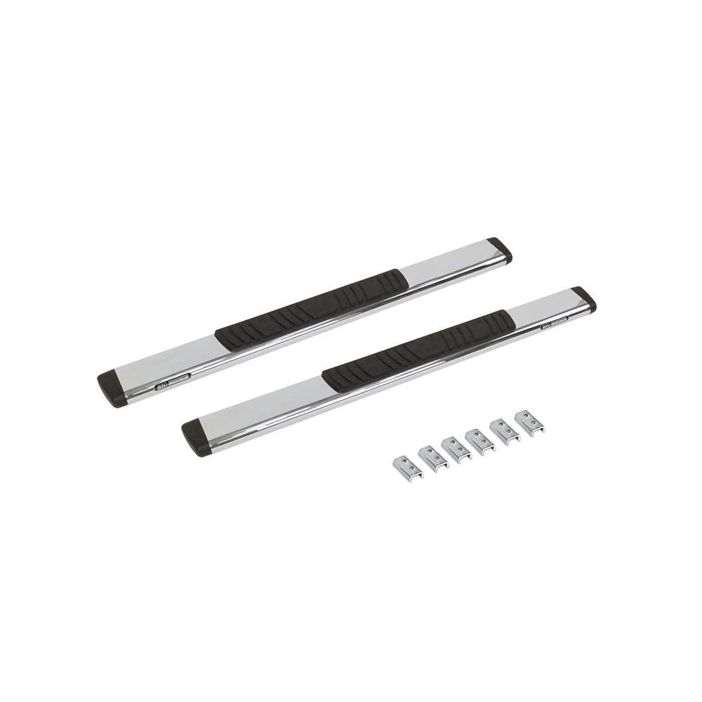 Go Rhino 5" Low Profile OE Xtreme Sidesteps & Brackets - | Stainless Steel, Polished | 685415552PS | Fits 2017-2023 Ford F-250/F-350 Standard Cab & 2015-2024 Ford F-150 Standard Cab