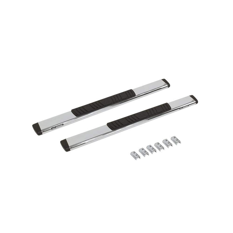 Go Rhino 5" Low Profile OE Xtreme Sidesteps & Brackets - | Stainless Steel, Polished | 685415552PS | Fits 2017-2023 Ford F-250/F-350 Standard Cab & 2015-2024 Ford F-150 Standard Cab