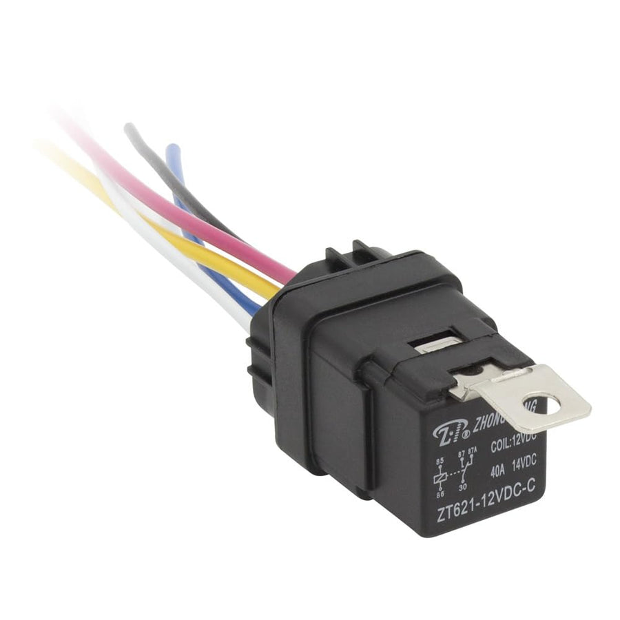 12V Install Bay Relay/5 Pin Harness - Waterproof