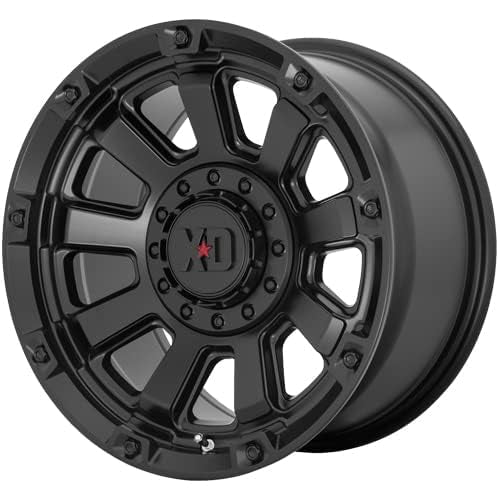 Xd852 Gauntlet XD Wheels Satin Black Wheel with Alloy Steel (17 x 9. inches /5 x 78 mm, 0 mm Offset)