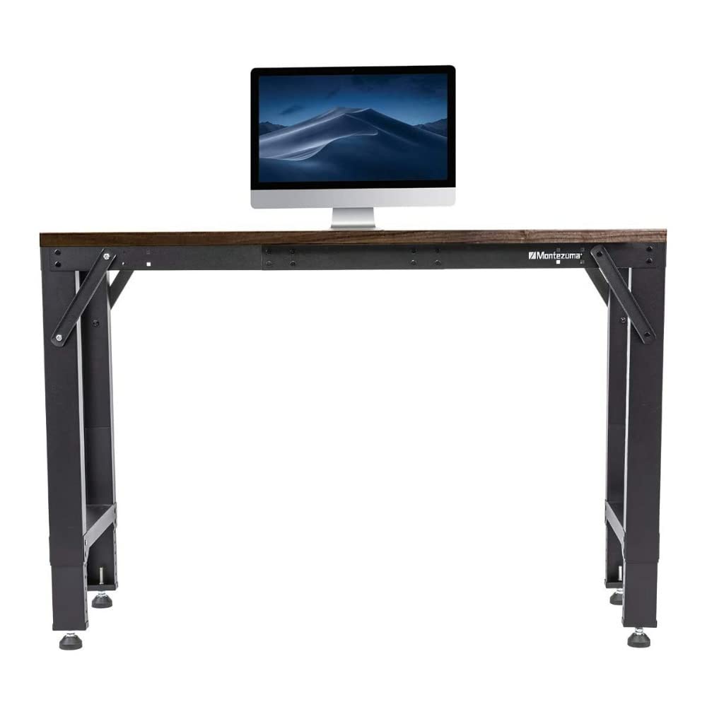 Adjustable Montezuma Steel Multi-Use Workspace Frame, 64" x 17" x 41"