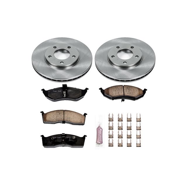 Power Stop Autospecialty KOE5035 Front Replacement Brake Kit-OE Brake Rotors & Ceramic Brake Pads