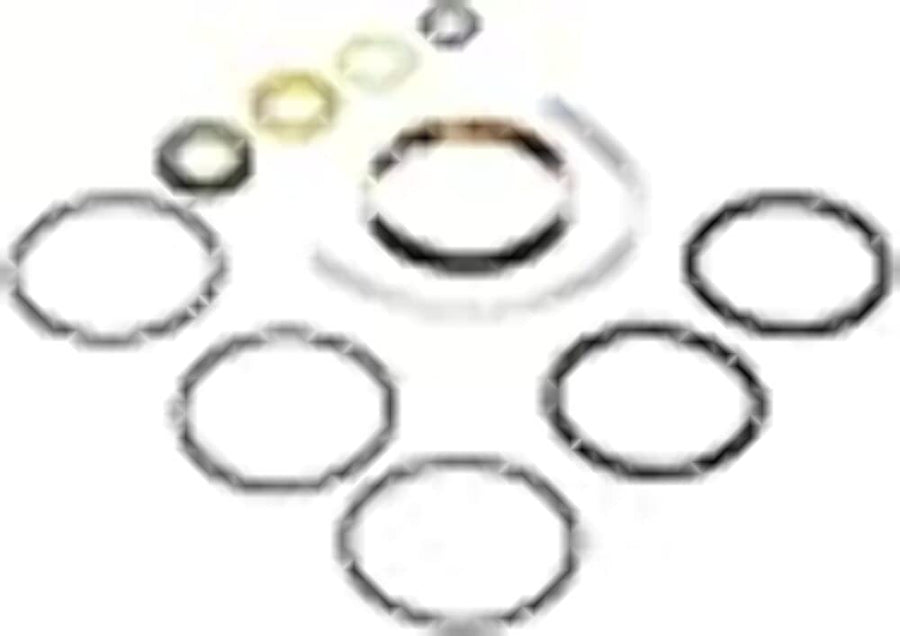 Fabtech Shock Absorber FTS86155 Rebuild Kit; 4 in.; W/Reservoir; Incl. Replacement O Rings; Seals;