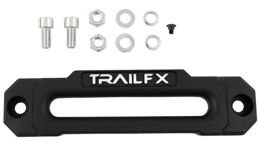 WXV007 TrailFX XV95 Series Winch Cable, 9500 LB Synthetic Rope, 8.4mm x 94 Foot, with Hawse Fairlead, Replacement for Series XV Winches