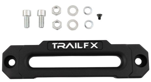 WXV007 TrailFX XV95 Series Winch Cable, 9500 LB Synthetic Rope, 8.4mm x 94 Foot, with Hawse Fairlead, Replacement for Series XV Winches