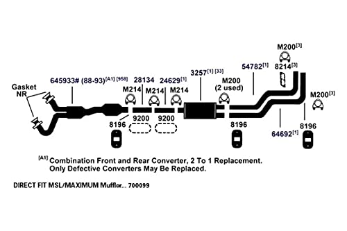 Exhaust Pipe AP Exhaust Products 24629