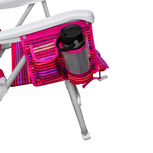 Backpack Hurley Beach Chair, One Size, Bombay Stripe Passion Fruit