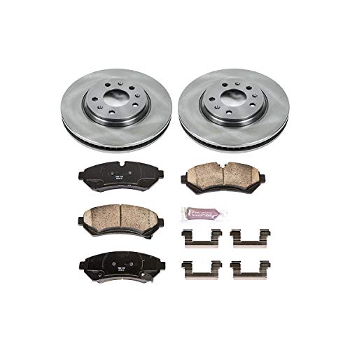 Power Stop Autospecialty KOE2974 Front Replacement Brake Kit-OE Brake Rotors & Ceramic Brake Pads