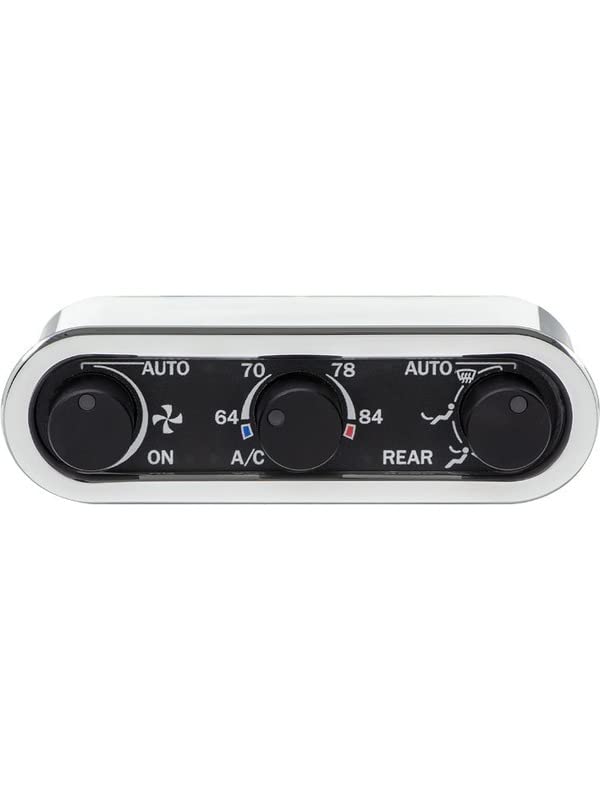 Three-Knob Dakota Digital Climate Controller for Vintage Air Gen IV DCC-3000HC-S-B