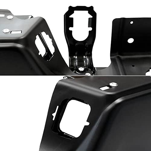 OEM Style Xtune Steel Rear Bumper (RB-DR09-DE-BK)