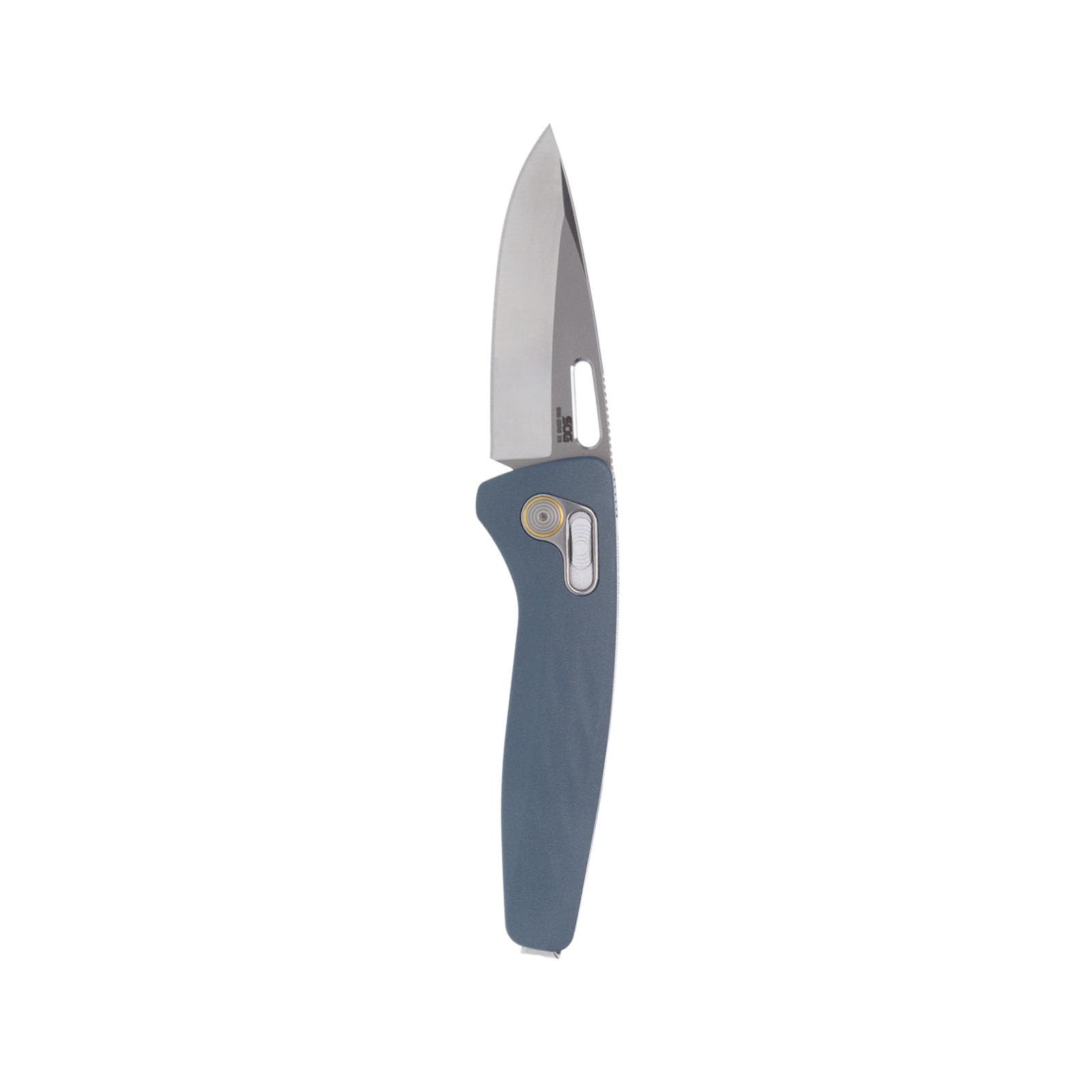 SOG One-Zero XR Daily Carry Easy-Opening Folding Knife with Aircraft-Grade Aluminum Handle | CRYO CPM S35VN Steel Blade, Smoke Gray/Chrome