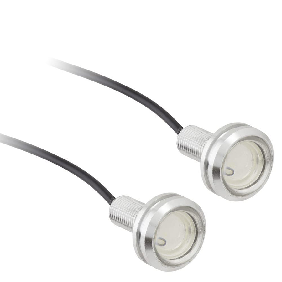 Amber 3 Watt Heise Little Accent Light - Silver Housing (HE-SALA)