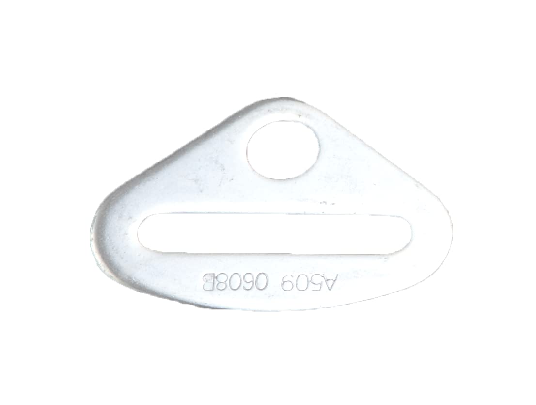 2 in RaceQuip Delta Style Short Reach Bolt On Seat Belt End 700005RQP