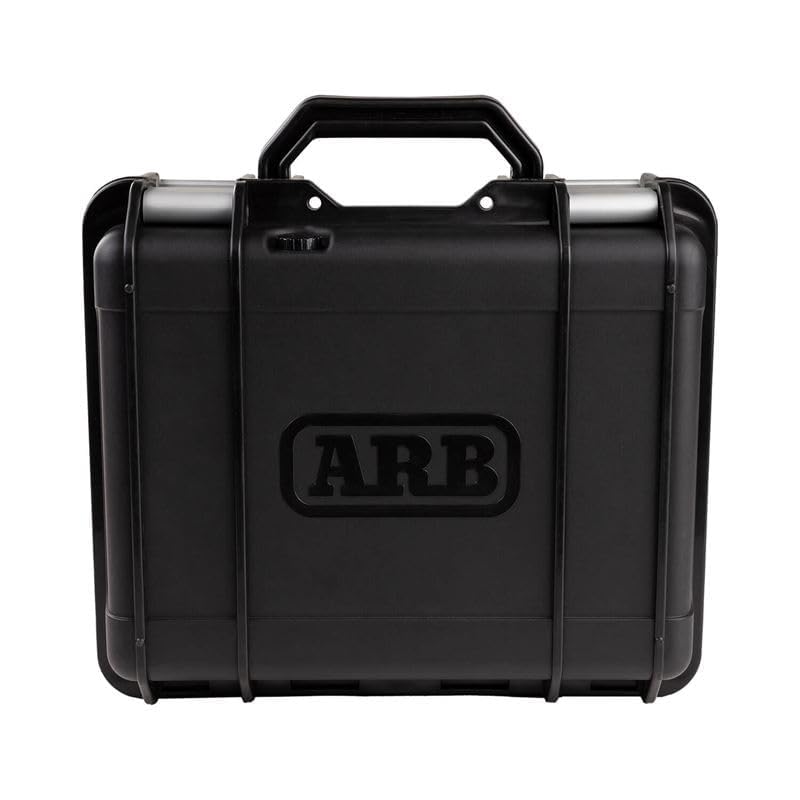 ARB HIGH OUTPUT and PERFORMANCE 12V2 PORTABLE AIR COMPRESSOR in a HEAVY DUTY BOX with upgraded features