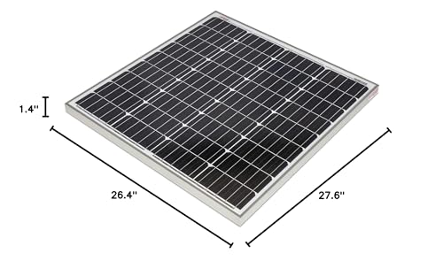 Monocrystalline 80W Solar Panel