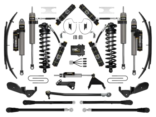 2023 Ford F-250/F-350 Super Duty ICON 4WD, 4-5.5" Lift, Stage 9 Coilover Conversion System w/Expansion Packs