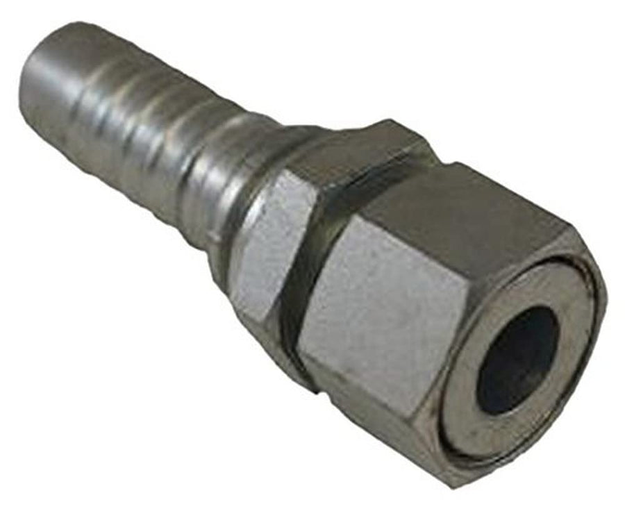 GlobalSpiral Couplings Gates 8GS-8FFORX, Female Flat-Face O-Ring Swivel, Zinc Plated Carbon Steel, 2.87", 1/2" ID