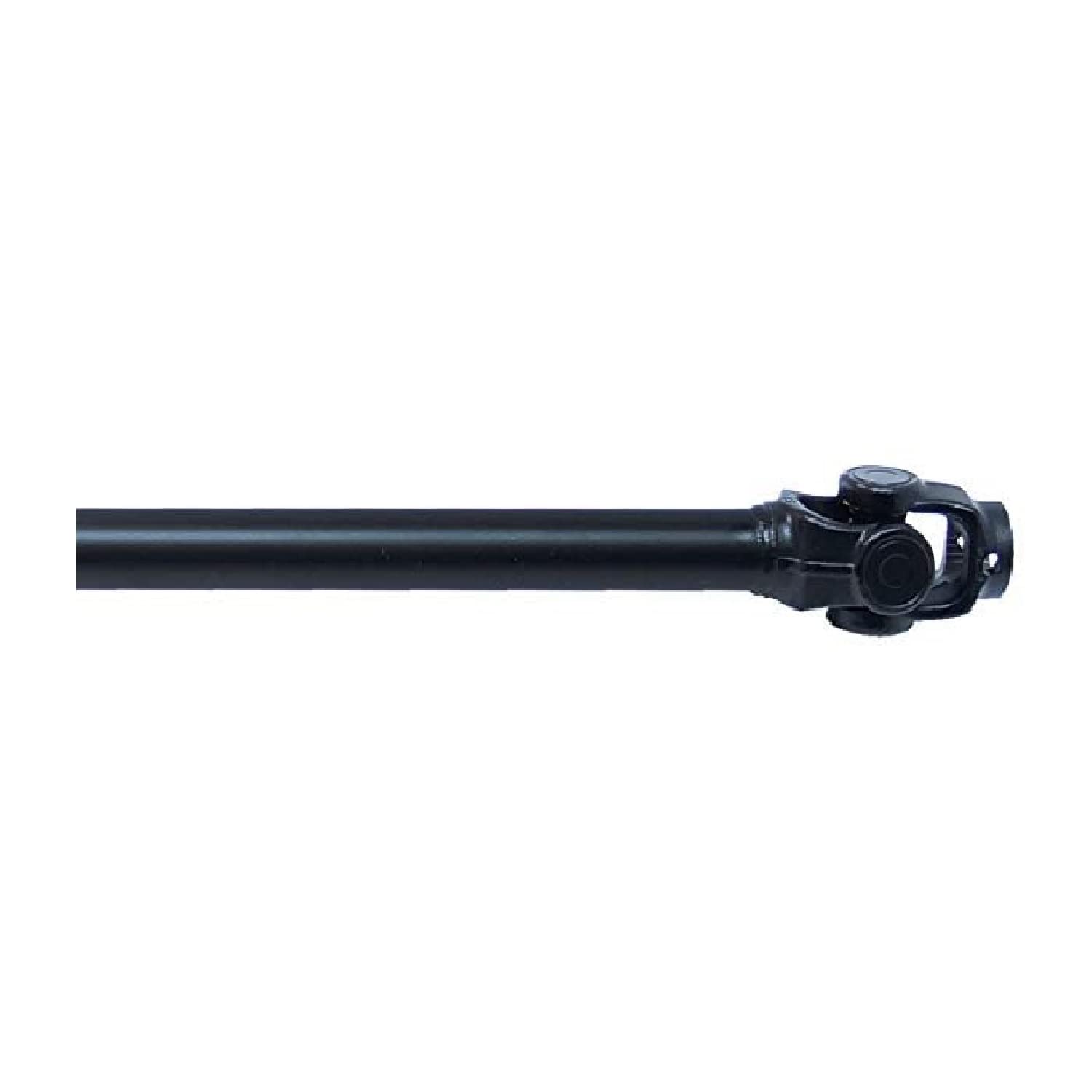 Front Rugged Propeller Shaft for (2008-14) Polaris RZR 800 in Heat Treated Carbon Steel & Powder Coated Black Shafts for Extreme Durability, U-Joints with Greased Fittings OEM: 1332904