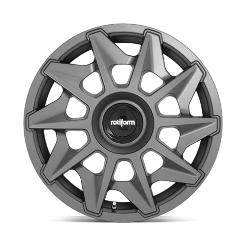 18x8.5 Rotiform cvt 5x112 45et 66.56mm matte anthracite wheel
