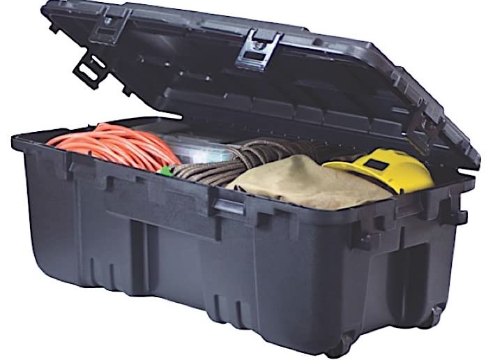 XXL HINGED 1819 Storage Box - 108 Quart Black