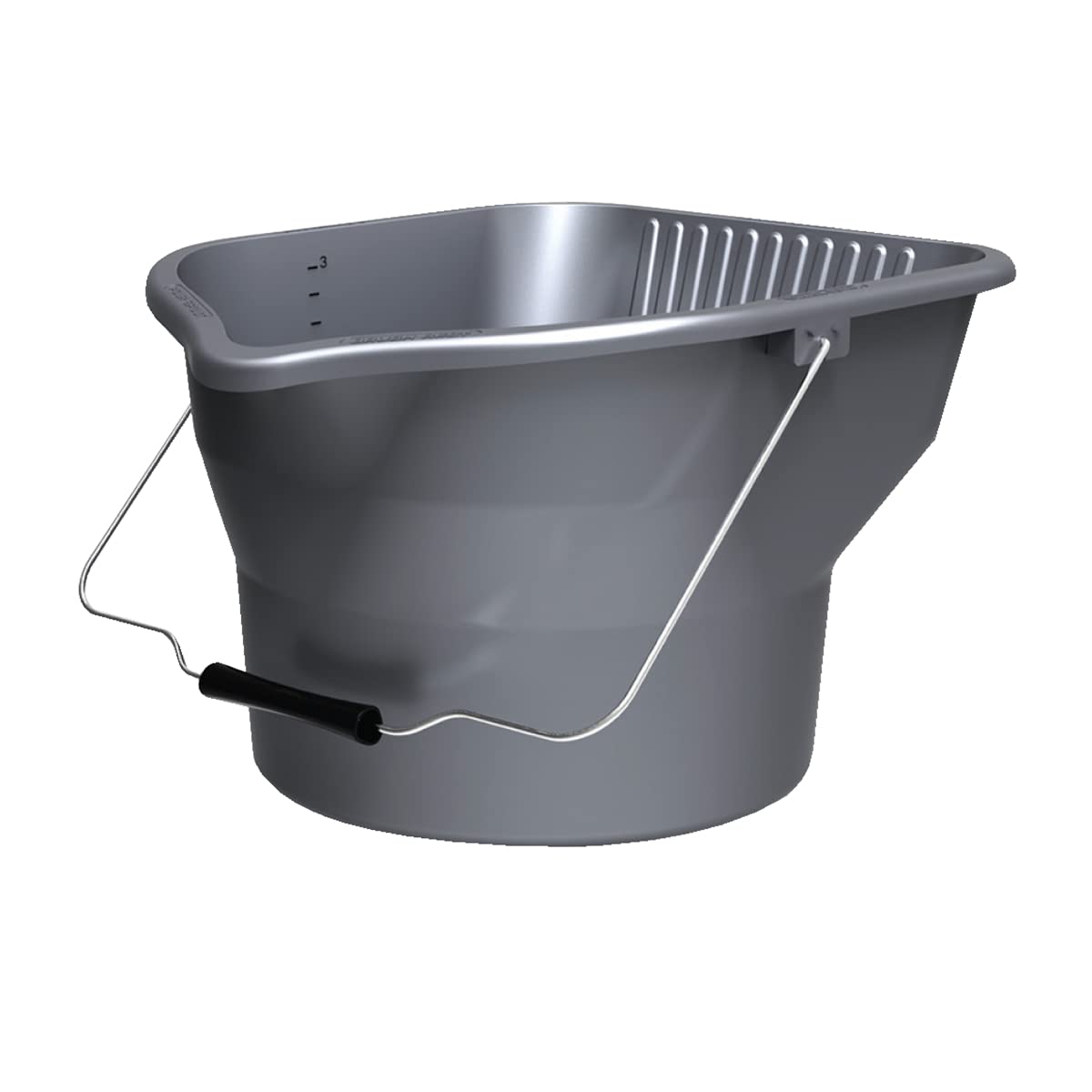 Gray Carrand 94102 Car Wash Bucket (3 Gallon Capacity)