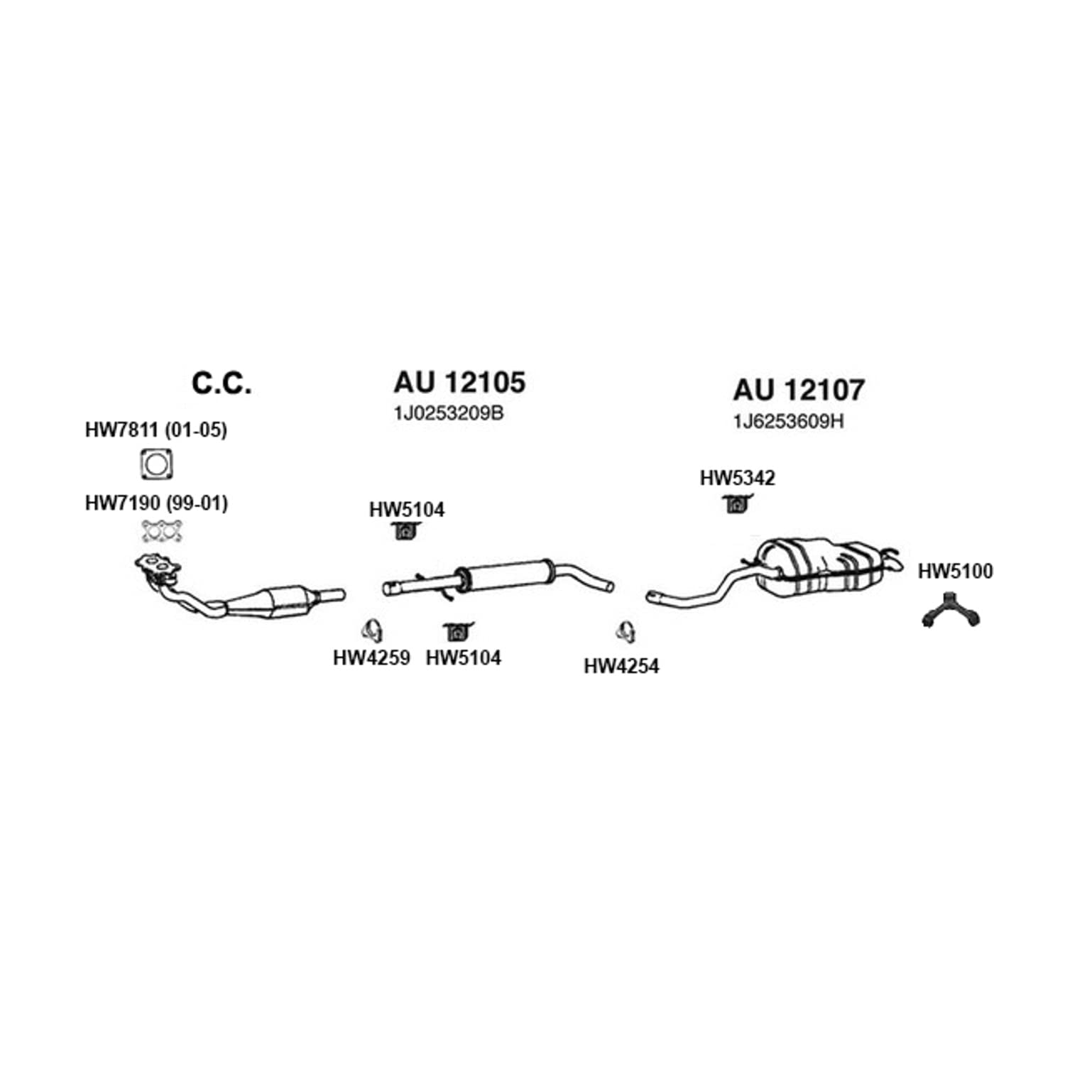 Hw5100 AP Exhaust Products Mount - Rubber