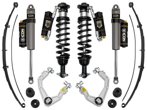 19-21 Ford Ranger ICON, 0-3.5" Lift, Stage 8 Susp System, Billet UCA Al Knuckle