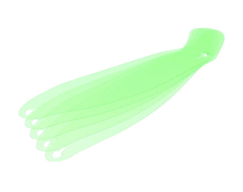 3459C Racing Optics Tear Offs - 4 Mil Thick - Pack of 5 - Small Tab - Clear