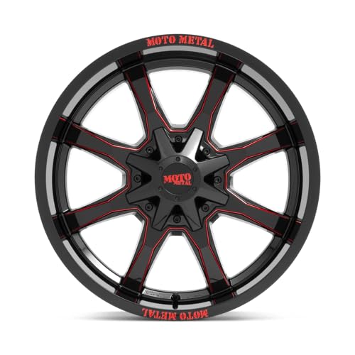 Moto Metal 20X10 MO970 G-BLK MILL RTCC -18MM 8X6.5 - MO970210803C18N