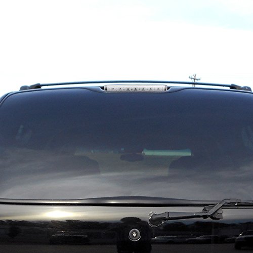 Chevy Tahoe Suburban Spec-D Tuning LT-DEN00RBCLED-CY GMC Yukon XL Clear LED Rear Tail 3rd Brake Stop Light