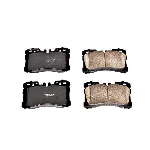 Z16 Evolution Power Stop Front Ceramic Brake Pads For Lexus LS460 2007-2017 | Lexus LS500 2019-2020 | Lexus LS500h 2018-2020 | Lexus LS600h 2008-2016 [Vehicle Specific]