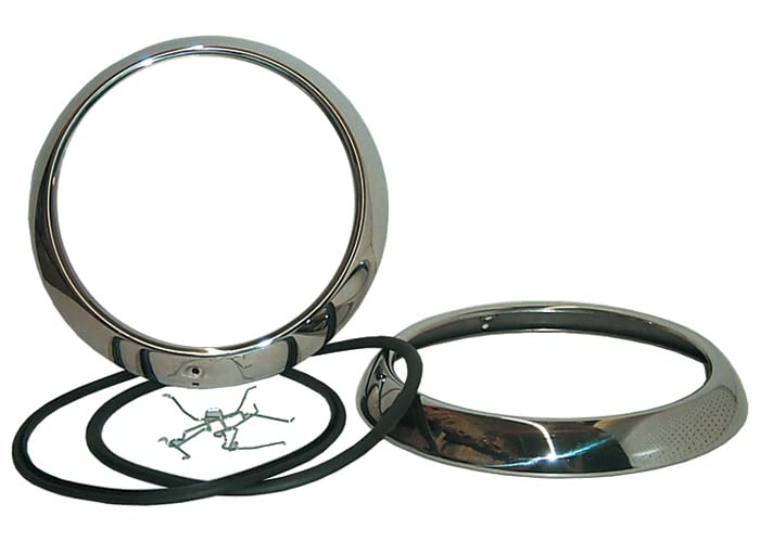 Headlight Bezels Brothers Trucks HLB4754 With Seals & Clips - Pair