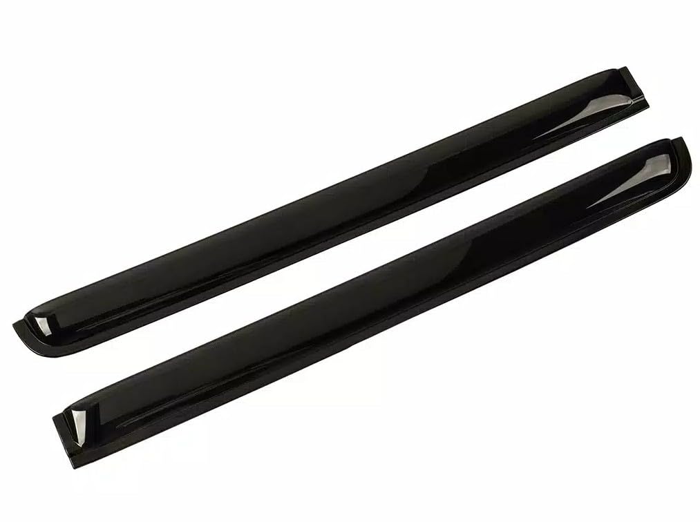 Auto Ventshade Outside Mount [AVS] Rain Guards For 2007-2013 Chevrolet Silverado, GMC Sierra 1500, CREW CAB; 07-14 Silverado/Sierra 2500HD-3500HD, CREW CAB | Window Vent Visors, 4 pcs. - Smoke | 94515
