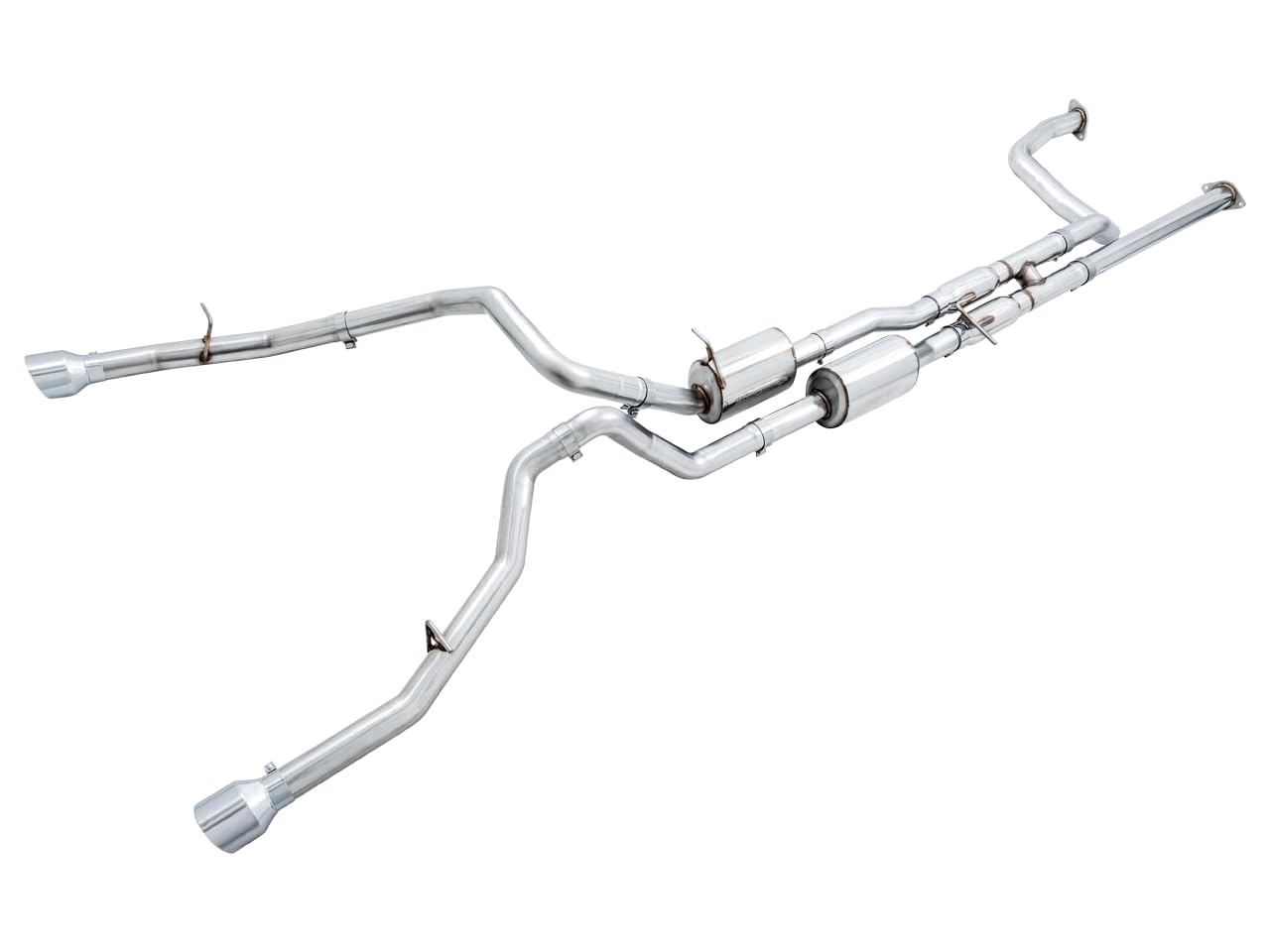 2021 RAM 1500 TRX AWE Tuning 0FG Cat-Back Exhaust - Chrome Silver Tips - 3015-32004