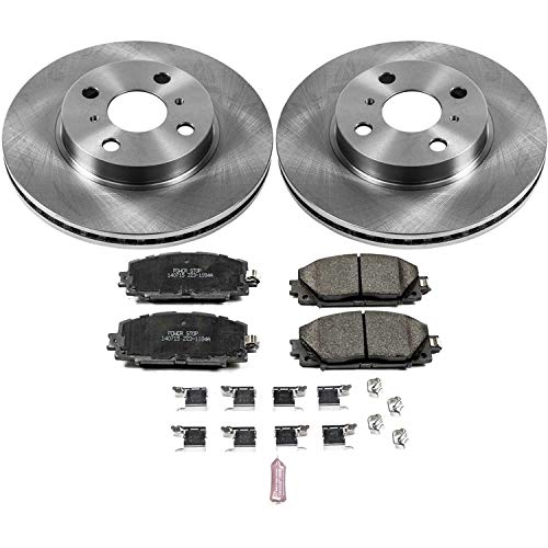 Power Stop Autospecialty KOE8269 Front Replacement Brake Kit-OE Brake Rotors & Ceramic Brake Pads