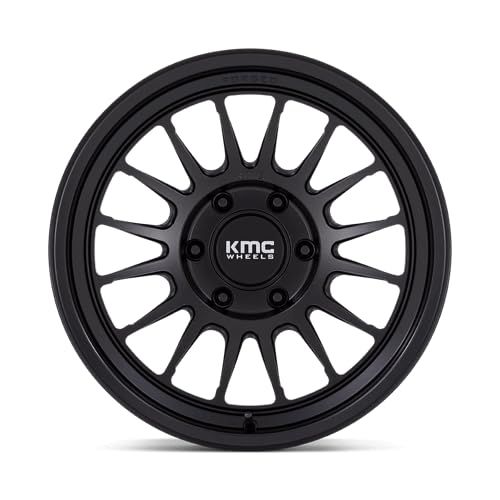 KMC MONOBLOCK IMPACT FORGED 18X9 6X5.55 0mm SATIN BLACK - KM447MX18906800
