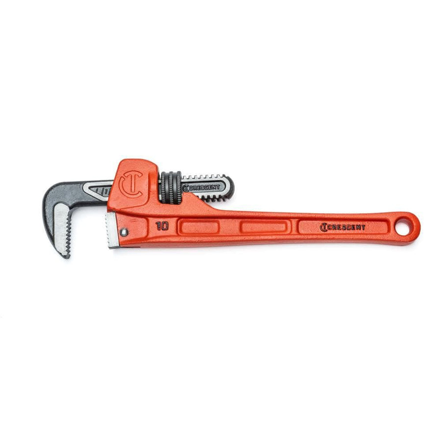 Crescent 10" Slim Jaw Cast Iron Wrench - Heavy Duty Plumbing Tool for Home Improvement & Repair - CIPW10S