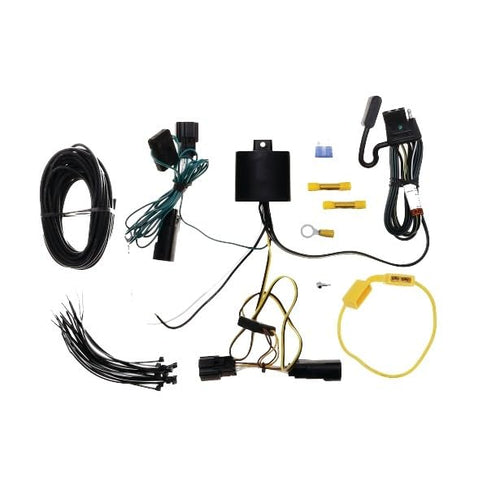 T-One Tekonsha 118888: T-Connector Custom Harness, 4-Way Flat, W/Circuit Protected Modulite Hd Module