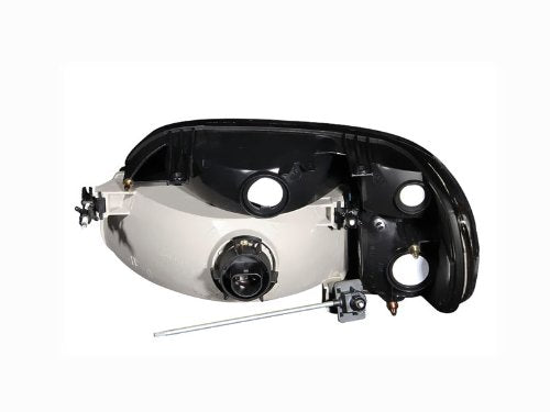 Ford Explorer Anzo USA 111039 Black Crystal with Amber Corner Headlight Assembly - (Sold in Pairs)