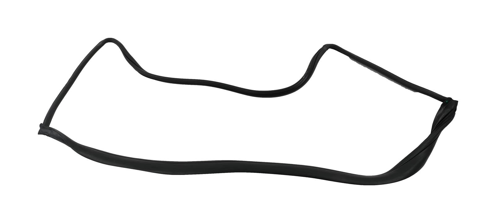 Rear Windshield Seal Scott Drake, Compatible with 1964-1968 Ford Mustang Coupe, Model C5ZZ-6542084-A