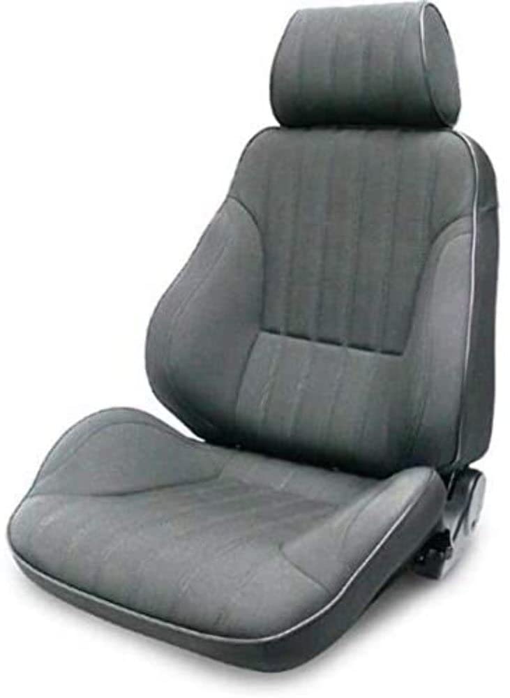 Left Rally Recliner Grey Canvas
