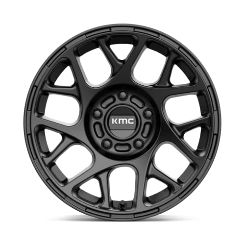 BULLY KMC Wheels 17X8 5X1206 38mm SATIN BLACK - KM70878052738