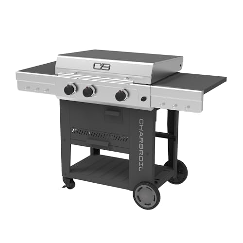 Versa-Tile 28" Charbroil 3-Burner 5-in-1 Cooking Station - 463717325