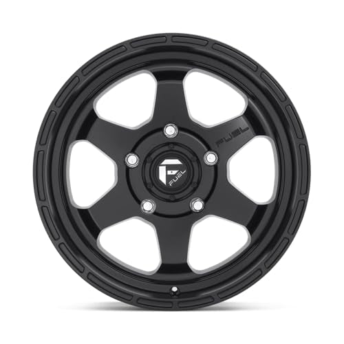 1PC Fuel D664 17X9 6X5.5 MT-BLK -12MM - D66417908445E