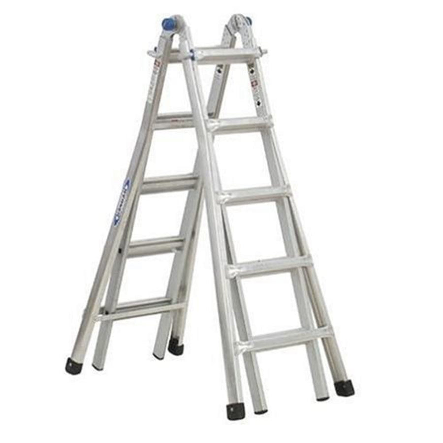 17-Foot Werner MT-17 telescoping-ladders, Aluminum