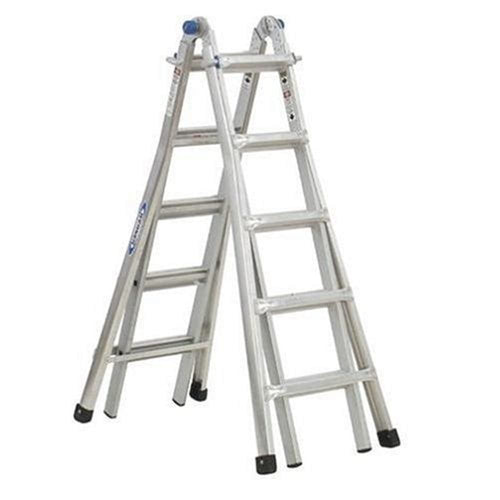 17-Foot Werner MT-17 telescoping-ladders, Aluminum