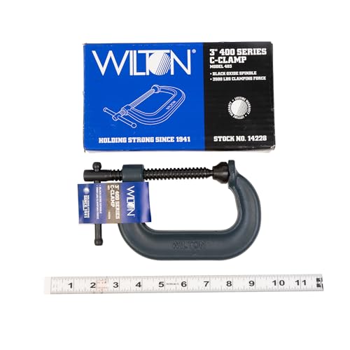 C-Clamp Wilton, 3" Opening, 2-7/16" Throat, 3500 Lbs. Clamping Force (Model 403)