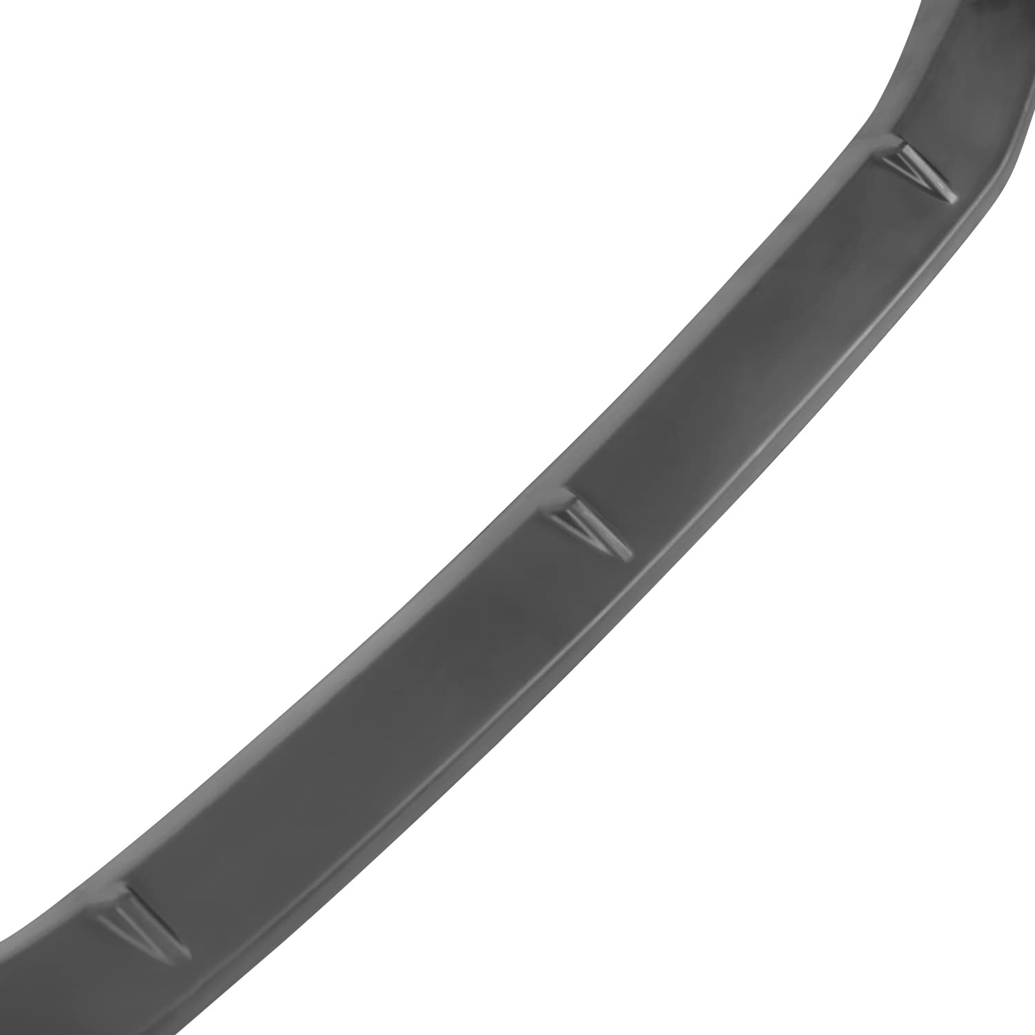 Matte Black Spec-D Tuning Front Bumper Lip Compatible with 2017-2018 Audi A4, 2018 S4